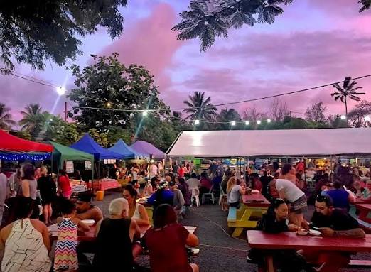July in Raro: Night Markets, Bonfires and Starry Skies