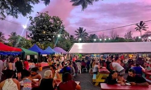 July in Raro: Night Markets, Bonfires and Starry Skies